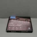 USB Rechargeable RGB Puck Lights with Remote, 2400mAh Color Changing Battery Powered Tap Light Classroom Magnetic Push light Stick On Closet lamp Wireless LED Shelf Lighting Under Cabinet Touch Lights (6 Pack)