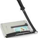 Paper cutterGuillotine Paper CutterGuillotine Paper Cutter Accurate Cutting with Safety Guard,8 Sheets Capacity,Magnetic Guide,Heavy Duty Metal Base, Perfect for Cardstock,Cardboard,Vinyl,Crafts