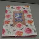 2 x Colodeol 4 Pcs 12.8" Mother's Day Bags with Tissue PaperMedium Large Mother's Day Bag with Handles Floral Mother's Paper Treat Candy bags Bulk for Mom Grandma Wife Women
