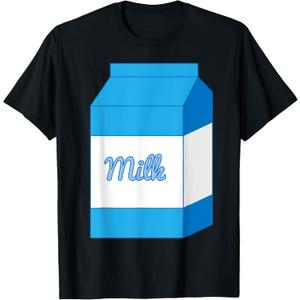 Last Minute Milk Halloween Costume Matching Tee With Cookie, Size: Small