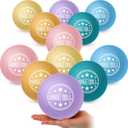 Jerify Foam Dodgeball Set 5 Inch Soft Skin Playground Dodgeballs Bulk, Low Density Foam for Non Sting Dodgeball Sports Equipment for Kids and Adults (Bright)