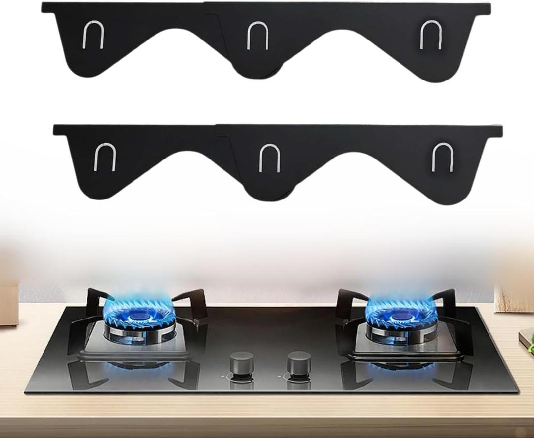 Stainless Steel Stove Gap Covers, 2 Pack Stainless Steel Stove Counter Gap Cover, Stove Gap Guard, Stove Gap Filler for Kitchen, Heat Resistant Adjustable Length 13.8" to 27.5"