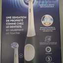 Oral-B iO Series 2 Rechargeable Electric Powered Toothbrush Starter Kit, Pure White with 2 Brush Heads - Automatic Pressure Sensor to Protect Gums - 3 Modes - 2 Min Timer
