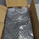 15-Pack Non-Slip Carpet Stair Treads for Wooden Steps Indoor, 8" X 30" Reusable Adhesive Backing Stair Runner Rugs for Kids Elders Pet, Wave Pattern, Grey