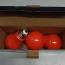LED Red Color Light Bulb - A19 E26 Base Red Bulbs, 9W (60W Equivalent) Color Light Bulbs, LED Bulb Suitable for Outdoor, Indoor, Bedroom, Party Decoration, Porch, Christmas, 4 Pack
