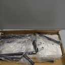 IBUYKE Countertop Organizer, 3-Tier Spice Racks, Kitchen Counter Corner Shelf, 4 Side Hooks, Adjustable Countertop Shelf for Kitchen, Bathroom, Coffee Bar, Cabinet, Desk, White, TLJ023W