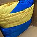 ACTION AIR Inflatable Bounce House, Jumping Castle with Blower for Kids 3-5 Years