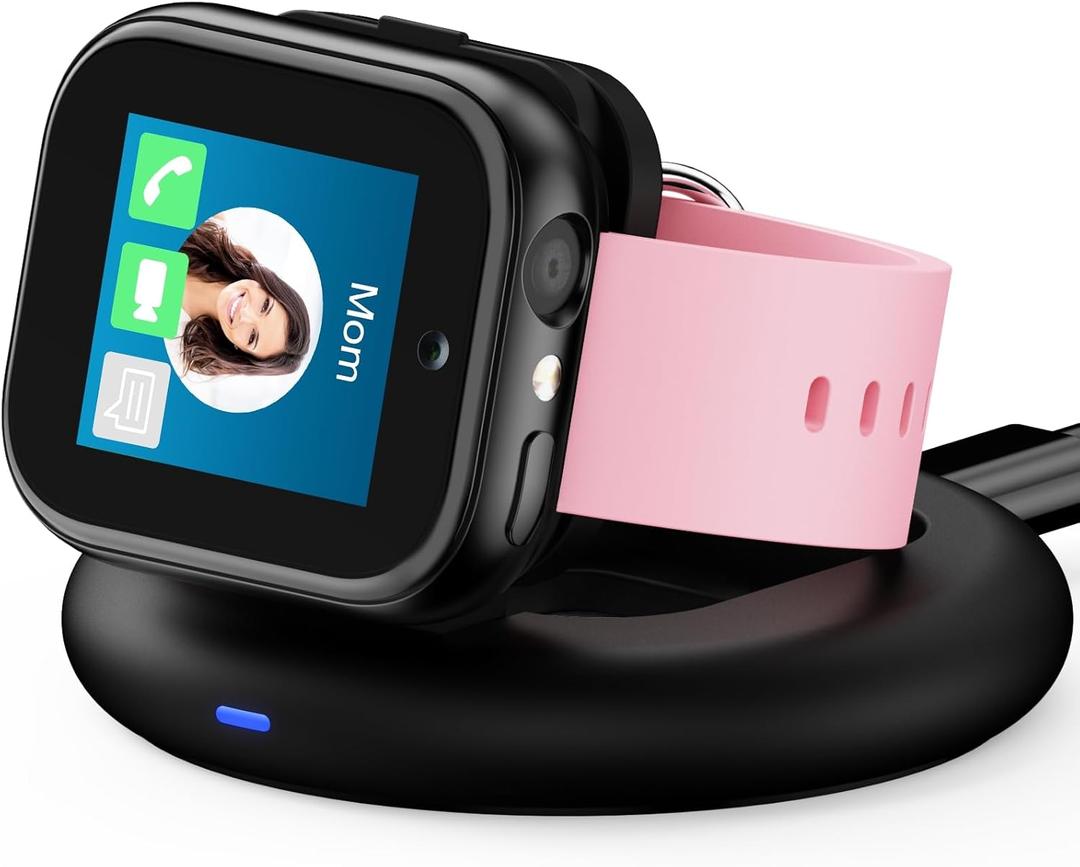 Charging Stand Compatible with Sync UP Kids Watch 2, Portable & Foldable Magnetic Charger with 2.7ft Cable for T Mobile Syncup Kids Watch 2 (Not for Syncup 1) (Black)