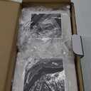 4x4 Solar Post Cap Lights Upgraded, Brighter and Extended Beam to Light Post Fence Deck with Warm/White Lights, Waterproof Outdoor Posts Solar Lights for Patio Porch Vinyl/Wooden Posts 8 Pack