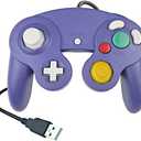 Reiso Classic USB NGC Wired Controller for Windows PC(Purple)