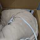 Sunbeam Royal Luxe Night Fog Heated Blanket 12-Heat Settings Auto Off Machine Washable Twin