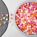 GOGOSO Ball Pit Balls for Toddler, Baby Plastic Playballs Kids Soft Pastel Pelotas Non-Toxic BPA-Free 3pink+Orange+Yellow, 100 Balls