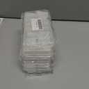 6 x Full Cover Duck Nail Tips,Long Duck Acrylic Nails Clear Curved False Nail Tips, Wide French Fake Nails For Extensions Home DIY Nail Tips Art 12 Sizes 120Pcs