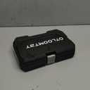 46 Pieces 1/4 Inch Drive Industrial Grade Socket Ratchet Wrench Set, with Bit Socket Set Metric and Extension Bar for Auto Repairing and Household, With Thickened Storage Case