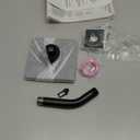 Delta Modern 14 Series Shower Faucet Set, Matte Black Shower Head and Handle Set, Valve Trim Kit, Matte Black T14267-BL-PP (Valve Not Included)