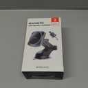 CHGeek for 15W Magsafe Car Mount Charger, Wireless Car Charger Magnetic Car Phone Holder Mount Fit iPhone17 16 15 14 13 Magsafe Case, Vent/Windshield/Dash Phone Mount Holder Fast Cooling Charger