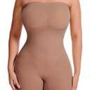 JOYSHAPER Strapless Shapewear Bodysuit with Built in Bra Tummy Control Slimming Body Shaper for Women Butt Lifter, XL