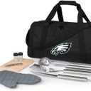 NFL BBQ Kit/Cooler Tote with Barbecue and Picnic Accessories