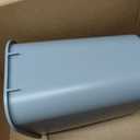 Rubbermaid Commercial Products Deskside Wastebasket/Trash Can, 3.25-Gallon/13-Quart, Gray, Plastic, for Bedroom/Bathroom/Office, Fits Under Desk/Sink/Cabinet