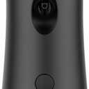 Automatic Air Freshener Spray Dispenser, Black Wall Mounted or Free Standing Battery Operated Sprayer for Home or Commercial Use, 3 Auto Time Settings for Scent Release for Room/Bathroom Freshness