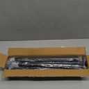 Shower Curtain Rod Adjustable 31-79", Anti-Rust Shower Rod & Spring Tension Shower Rod No Drill, Black Shower Curtain Rod for Bathroom Tension Rod