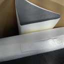 Bedluxe Wedge Pillow Set for After Surgery, Orthopedic Bed Wedge White/Grey