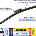 Rain-X 5079281-2 Repellency Water Repellent Wiper Blades, 26" Windshield Wiper, All Weather Streak-Free for Enhanced Visibility w/Water Repellency Formula