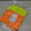 Women's Neon Scrunch Crew Socks 80s 90s Retro 3-Pack Cotton Stacked Boot Calf Cozy Ribbed Slouchy Socks Size 5-10 (2-neon Orange/1-neon Green)