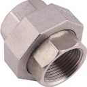 Cast Pipe Fittings Union - 3/4" NPT Female Fitting Stainless Steel 304, Class 150