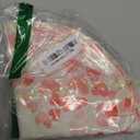 Artoid Mode Pink Love Hearts Round Valentine Placemats Set of 4, 13.5 Inch Anniversary Wedding Round Table Mats for Dining Decoration