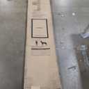 PetSafe Sliding Glass Pet Door - No-Cut DIY Install Doggy Door for Renters - Aluminum Frame - Adjustable Height 91 7/16" to 96" - Ideal for Large Dogs Up to 100 lb - White