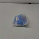 ZAFUL Women's Tie Back Padded High Cut Bralette Bikini Set Two Piece Swimsuit (1-blue167, Small)