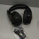 BINNUNE Wireless Gaming Headset for PS5 PC, 120H Ultra-Long Battery, 2.4GHz & Bluetooth 5.3 Wireless Headphones with Noise Canceling Mic, 50mm Drivers, Comfort Over Ear Headphones, Black