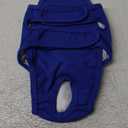 Dog Diapers Female Reusable Washable Period Diaper with Suspender, Adjustable Dog Panties Anti-Harassment, Doggie Diapers for Incontinence, Heat Cycles, or Senior Dogs XS-XL (Blue)