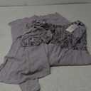 GRACE KARIN Wedding Guest Dress Mother of The Bride Dresses Two Piece Formal Sequin Dress with Jacket Tea Length 2025 (X-Large, Light Gray Purple)