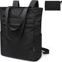 GOLF SUPAGS Convertible Laptop Backpack for Women, Black