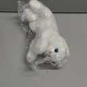 Bearington Lil' Muffin White Cat Stuffed Animal - 8" Adorable White Cat Plush Toy with Soft Fur and Lifelike Details - Cute and Cuddly Stuffed Kitten Plushy - Adorable Gift for Kids and Toddlers