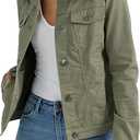 Wrangler Authentics Women's Stretch Denim Jacket, Medium