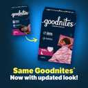 Goodnites Girls' Nighttime Bedwetting Underwear, Size Large (68-95 lbs), 34 Ct (2 Packs of 17)