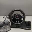 SUBSONIC Superdrive - GS550 steering wheel with pedals, paddles, shifter, vibration racing wheel for Switch 2, Switch, Xbox Serie X/S, PS4, Xbox One, PC