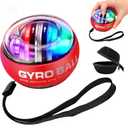 2026 New Curaball Torque Ball, Curaball Hand Exerciser, Gyro Ball with LED Lights and Portable Case, Hand Gripper Strengthener, Grip Strength Trainer for Strengthen Arms,Bones and Muscle