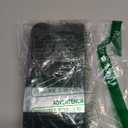 FireKylin  Smell Proof Bags, Resealable Bags with Matte Window, Foil Pouch Stand Up Sealable Bags for Packaging（Black，4" x 6"）