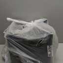 Pure Garden Lattice Design Planter Box – 14.75-Inch-Square Decorative Outdoor Flower or Plant Pot – Front Porch, Patio, and Garden Decor (Black)