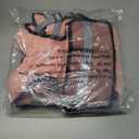 Adjustable Weighted Vest for Men and Women 20-32lb Vest with 6 Ironsand Weights, Adjustable Body Weight Vest Exercise Set for Strength Training,Cardio,Running, Walking (pink)