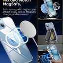 for iPhone 15 Plus Case, Strong Magnet-Compatible with MagSafe, Shockproof Military-Grade Protection, Slim Mag Safe Thin Bumper Phone Cover 6.7 in for Apple 15plus, Clear (Super Magnetic)
