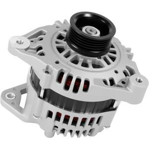 Alternator 13789 for 1999-2002 Frontier 3.3L, 2000-2002 Xterra 3.3L V6 Vehicle Replacement Alternator 80Amp 5-Groove Pulley OE 13789N 231004S100 LR180756 LR180756B LR180756R 210-3128