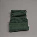 Kevin Textile Pack of 2 Outdoor Waterproof Pillow Covers Checkered Decorative Cushions Sham Throw Pillowcases Shell for Patio Tent Garden Couch Bed Sofa 20x12 Inch Dark Green