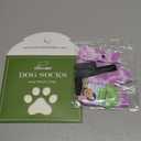 EXPAWLORER Anti Slip Dog Socks to Prevent Licking Paws, Dog Shoes for Hot Pavement, Dog Booties for Small Medium Large Senior Dogs, Traction Control Boots & Paw Protectors for Hardwood Floors