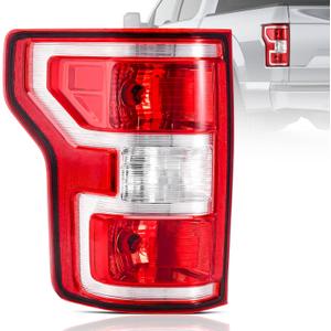 F150 Tail Lights Assembly Compatible With 2018 2019 2020 Ford F150 Left Driver Side Taillight Brake Lamps Bulb and Harness Replace JL3Z13405H