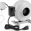 M-4DBT Automatic Dryer Booster Fan, 200 CFM 4 Inch Dryer Vent Fan